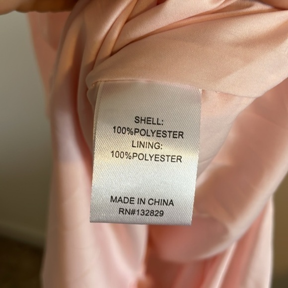 Superdown Revolve Addison Maxi Dress Women’s Size Small Gown Light Pink - Picture 9 of 10